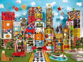 Resim Ravensburger 1500 Parça Puzzle Yaratıcılık Eames 169511 