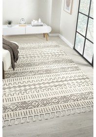 Resim Puffy Vizon Halı Salon Oturma Odası Çocuk Odası Yatak Odası Halısı 1005 Vizon 