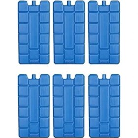 Resim AyrStore Buz Aküsü Extra Soğutma Özellikli Sıvılı 400 ml Kaset Termos Buz Aküsü 60 Saat Koruma 6 Adet 