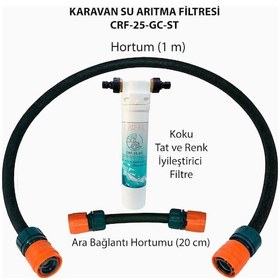 Resim Tat Koku ve Renk Giderici Karavan ve Tekne Su Arıtma Filtre Seti 