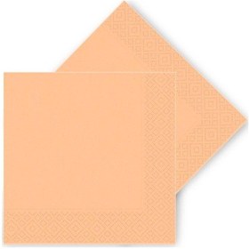 Resim Makaron Peçete Turuncu 16'lı 