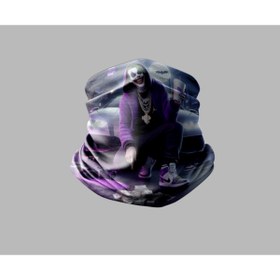 Resim Buffalo 5D Karakter Tasarımlı Motorcu Buff Maske Outdoor Boyunluk Unisex Bandana 