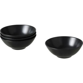 Resim Kase Seti, Mat Koyu Gri, 16 Cm, 4 Adet 