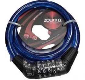 Resim Zoli 12X1000 Bisiklet Şifreli Kilit Xbyc 4522 Mavi 