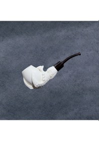 Resim Yunar Asvorel 9mm. Filtreli Akrilik Saplı Lületaşı Pipo 14257m 