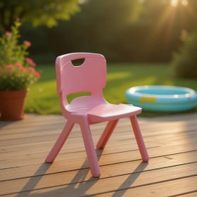 Resim Sağlam Plastik Mandella Nova Orta Çocuk Koltuğu Pembe 