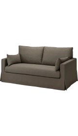 Resim IKEA Gri Konforlu Kanepe - 2'li Kanepe 