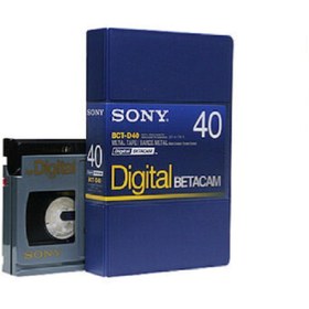 Resim Sony Betacam D40 Digital Profesyonel Kaset 