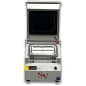 Resim SÖNMEZ ENDÜSTRİYEL Sönmez Manuel Kase Kapatma 4 Gözlü Eko Model Tabak Kapatma Makinesi Beyaz 