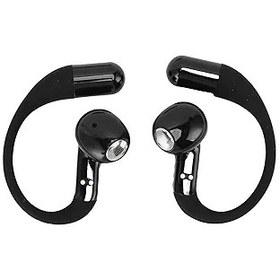 Resim Generic AI Dil Çeviri Kulaklıkları, Seyahat Uygulaması Ile 3'üncü Kulak Hook Tercüman Kulaklık (BLACK) 