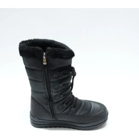 Resim Eymen Shoes Twingo Yüksek Boğazlı Kadın Kar Bot, Siyah (Ladik) 