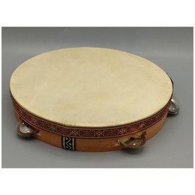 Resim Genel Markalar Sadrazam Kına Tefi Deri Tef 27 cm Orta Boy 