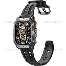 Resim Bakeey X1 PRO Akıllı Saat | 100 Gün Pil Ömrü | 46mm AMOLED Ekran | Bluetooth Aramalı | Askeri Stil Pusulalı 