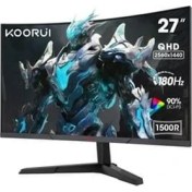 Resim Koorui 27'' 27E6QCA Curved 180Hz Gaming 2k Monitör Siyah 1ms 