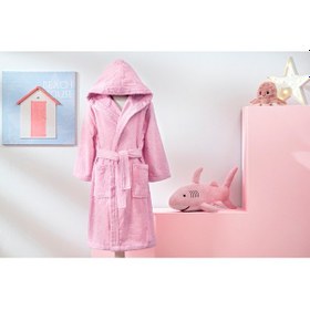 Resim Özdilek Girl Unicorn Kapüşonlu Kadife Çocuk Bornozu 13/14 Yaş Pembe 