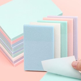 Resim Paket 5 (250 Yaprak/Kitap) Şeffaf Floresan Sticky Notlar - Karanlıkta Parlayan Kendinden Yapışkanlı Sayfa İşaretleyiciler, Pastel Renklerde Nane Yeşili, Pembe, Lavanta Gökyüzü Mavisi Kitaplar, Dergiler, Planlayıcılar, Ofis ve Okul Malzemeleri için 