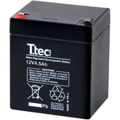 Resim 12 Volt 4.5 Amper Akü + Adaptör Şarj Cihazı Şarj Timsah Uc Kablo N11.236 