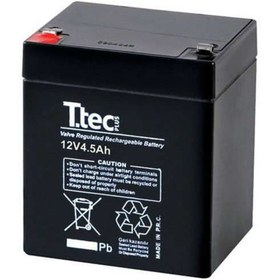Resim 12 Volt 4.5 Amper Akü + Adaptör Şarj Cihazı Şarj Timsah Uc Kablo N11.236 