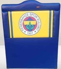 Resim Başlık DK Tek Kişilik 90'lık Taraftar FENERBAHÇE Suni Deri Mavi Kumaş El Yapım 