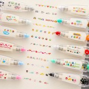 Resim Rastgele Desen Fantazi Karikatür Kabartmalı Dantel Damga - Renkli, Eğlenceli ve Kullanımı Kolay - Kendin Yap El Sanatları, Scrapbooking ve Parti Malzemeleri için Uygun 