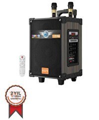 Resim Torima LT-910 Kablosuz 2 Mikrofonlu Kablosuz Hoparlör 