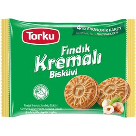 Resim Torku Fındık Kremalı Bisküvi 4x61 G 