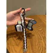 Resim Silver1 Zarif Anti-Kayıp Araba Anahtarlık Okul Çantası Çekicilik Bebek Yaratıcı Erkek ve Kadın Çift Yıldız Ayı Anahtarlık (Yurt Dışından) 