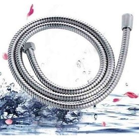 Resim Giftmatik Center Shower Hose 360 Derece Dönebilen Spiral Duş Hortumu 