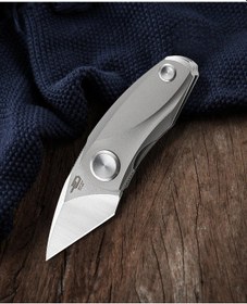 Resim Bestech Tulıp Bt1913a Titanyum Sap M390 Çakı Gri 