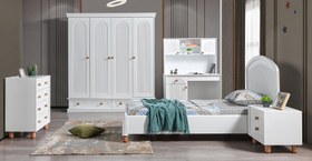 Resim Zümrüt Bohem Genç Yatak Odası 