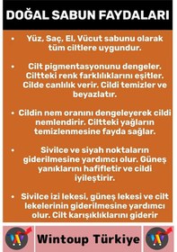 Resim Katısabun %100 Doğal Orjinal Bitkisel El Yüz Saç Vücut Cilt İçin Organik Nar Sabunu 120 Gram 5 Adet Karışık 