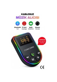 Resim Bluetooth / Tf & Aux - Fm Transmitter Mp3 Player 