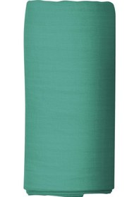 Resim Makiteks Pamuklu Yeşil 120x200 Tek Kişilik Lastikli Çarşaf Seti 