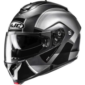 Resim Hjc C91n Kask Jyn Mc5 Çene Açılır Kask Siyah Gri 
