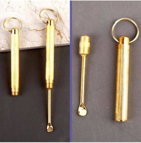 Resim Omeniv Minyon Tasarım Pipo Kaşığı Boyutlara Dikkat 