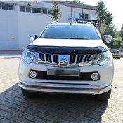 Resim EUROCAP Mitsubishi L200 Ön Kaput Koruma Rüzgarlık 3mm (abs) 15-19 