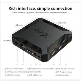 Resim Diğer X96q 16 Gb H313 Dört Çekirdekli Android 10.0 Tv Box, Güçlü Performansla 