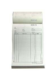 Resim Dilman Sipariş Fişi 3-50 2 N Otokopili 