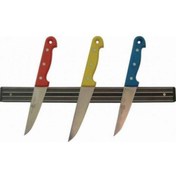 Resim Çokuygunuz Mutfağınız İçin Mıknatıslı Bıçak Çatal Kaşık Askısı 33 cm 