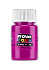 Resim Kumaş Boyası, Canlı Renkler, Solmaz, Tişört, Çanta, Tekstil Boyası-pembe Renk 30ml-1 Adet Çok Renkli 