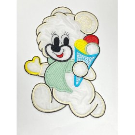 Resim Bebek Battaniye Aplikesi / Bebek ve Çocuk Aplikesi / Büyük Boy 