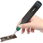 Resim SUGON 55G Kablosuz Şarjlı Havya Lehim İstasyonu 100-450°C Ayarlanabilir Sıcaklık Hızlı Isınma 