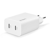 Resim SmartCharger Duo Pro GaN 50W PD USB-C Seyahat Hızlı Şarj Aleti 