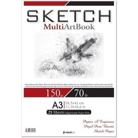 Resim Folix Sketch Multı Art 150 Gr A3 25 Yp.Def. Çok Renkli 