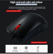 Resim Geeroyoo Lenovo M220l Kablolu Yüksek Hassasiyetli 1000dpı Fare, Ergonomik Tasarım, Pc/notebook İçin M220l 