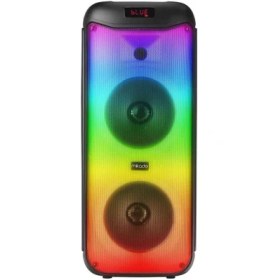 Resim Mikado Md-40bt 40w Bt, Tws Destekli Rgb Işıklı Kablosuz Mikrofonlu Toplantı-Parti Kule Hoparlörü 