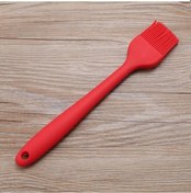 Resim Silikon Fırça Pişirme Barbekü Yağı Fırçalar Mutfak Aracı İçin Barbekü Aletleri Kırmızı 