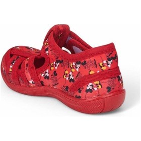 Resim Tuğba Ortopedi 588-1 Kız Çocuk Kaymaz Taban Panduf Kırmızı 