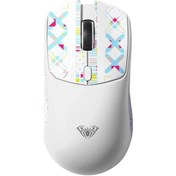 Resim AULA SC580X LİGHTWEİGHT KABLOLU VE KABLOSUZ MOUSE BEYAZ 