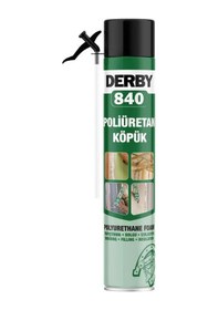 Resim Derby Poliüretan Köpük Sprey - 840g - 16 Adet - 1 Koli 